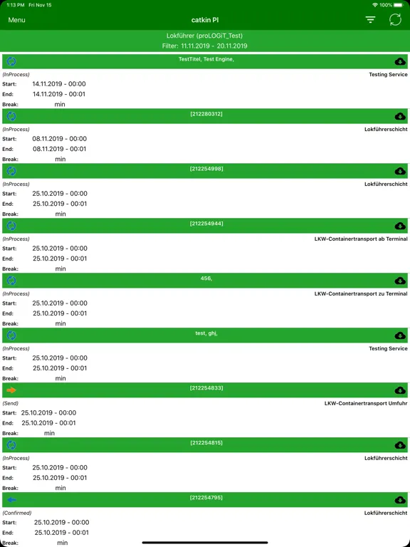 catkin SmartApp iPad  Screenshots