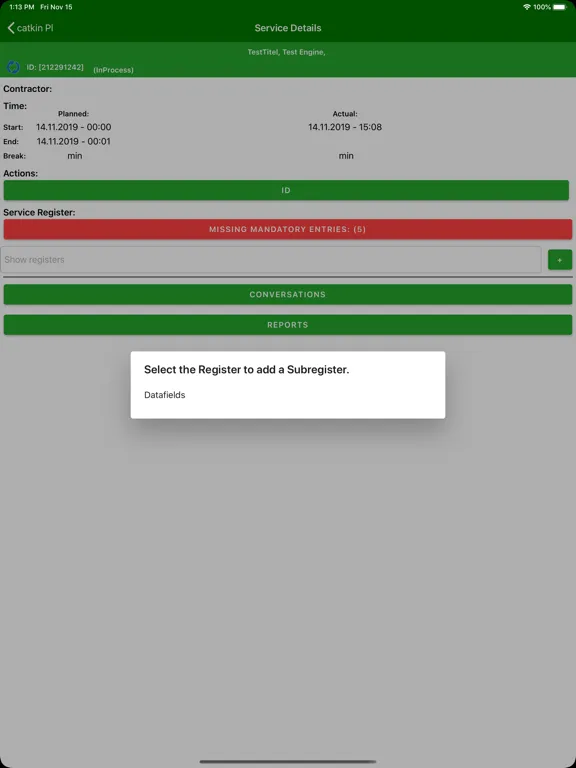 catkin SmartApp iPad  Screenshots