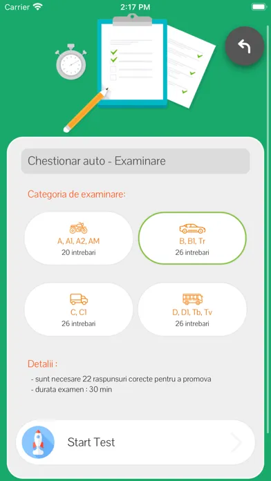 Chestionare auto DRPCIV ,DGPCI স্ক্রিনশট