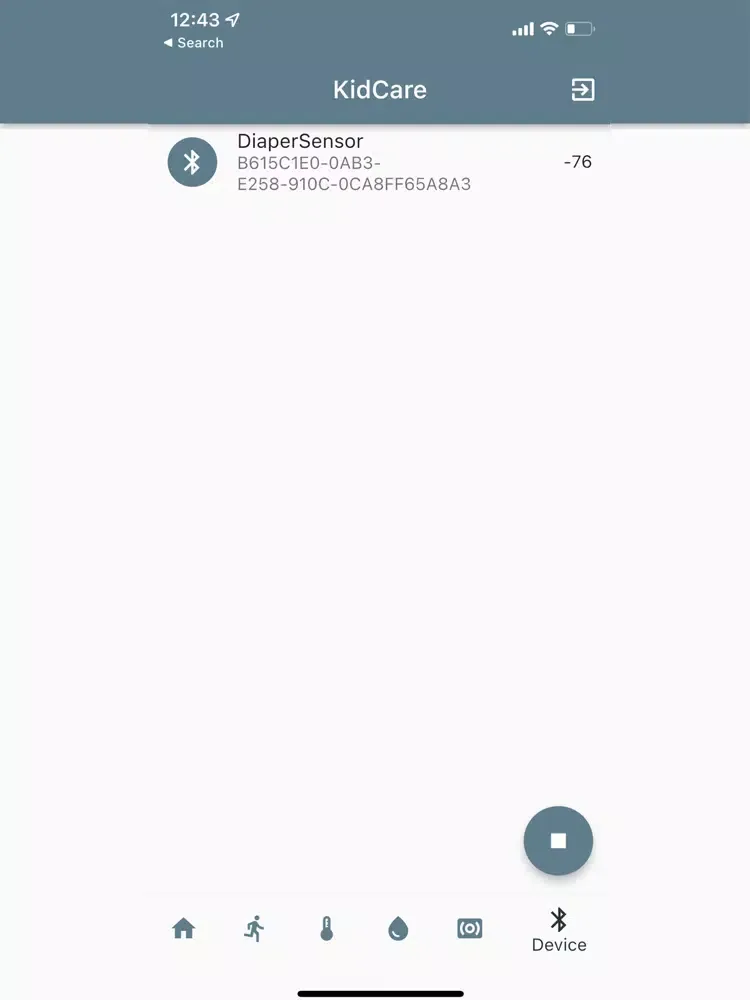 Zrzuty ekranu KidCare iPad 