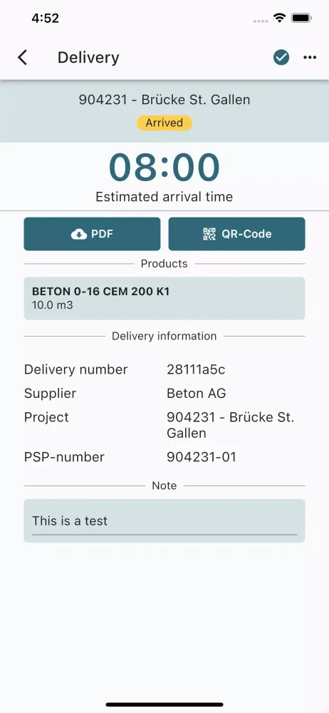 Comstruct Field App 스크린샷