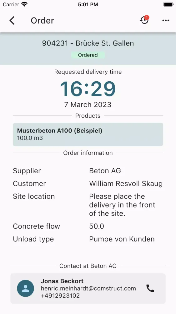 Comstruct Field App 스크린샷