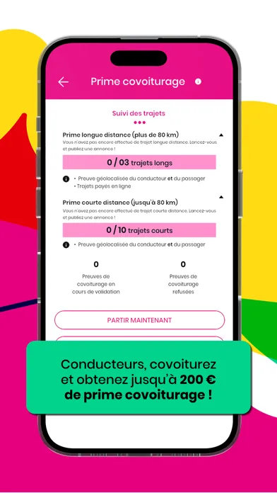 Mobicoop covoiturage应用截图