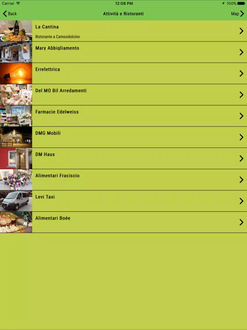 Comune di Campodolcino iPad  Screenshots
