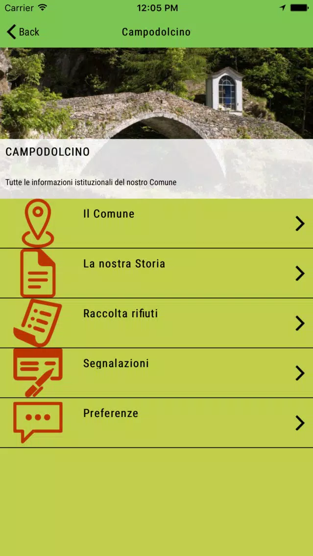 Comune di Campodolcino Screenshots