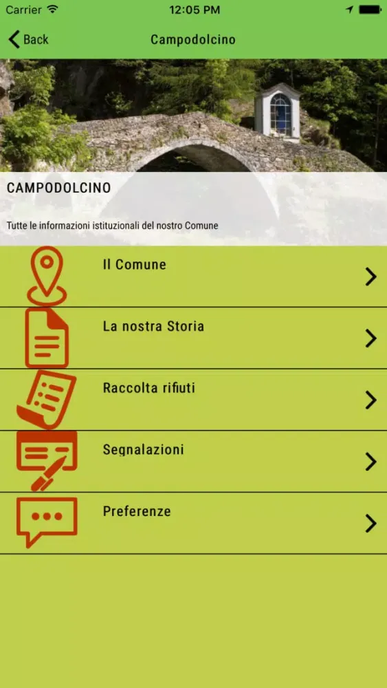 Comune di Campodolcino স্ক্রিনশট