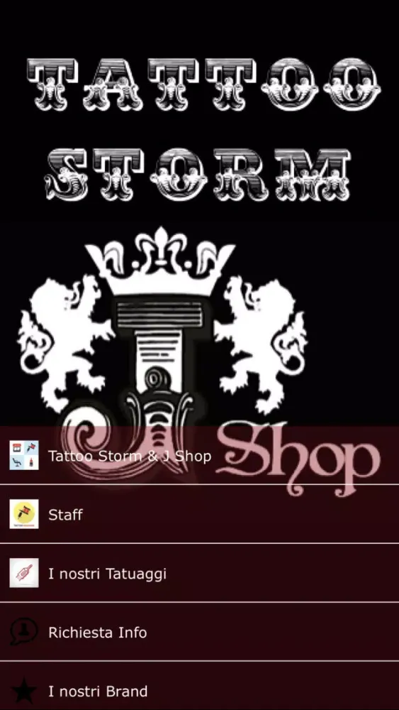 Tattoo Storm & J Shop Ekran Görüntüleri