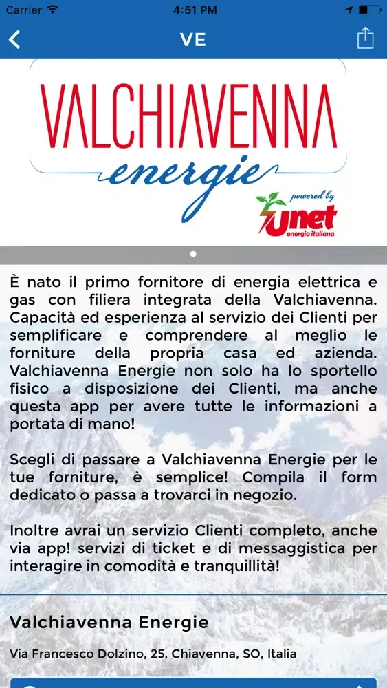Valchiavenna Energie سکرین شاٹس