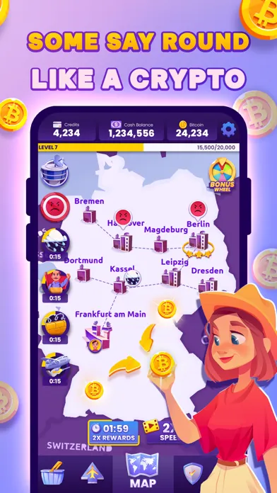 Crypto Idle Transport Tycoon Screenshots
