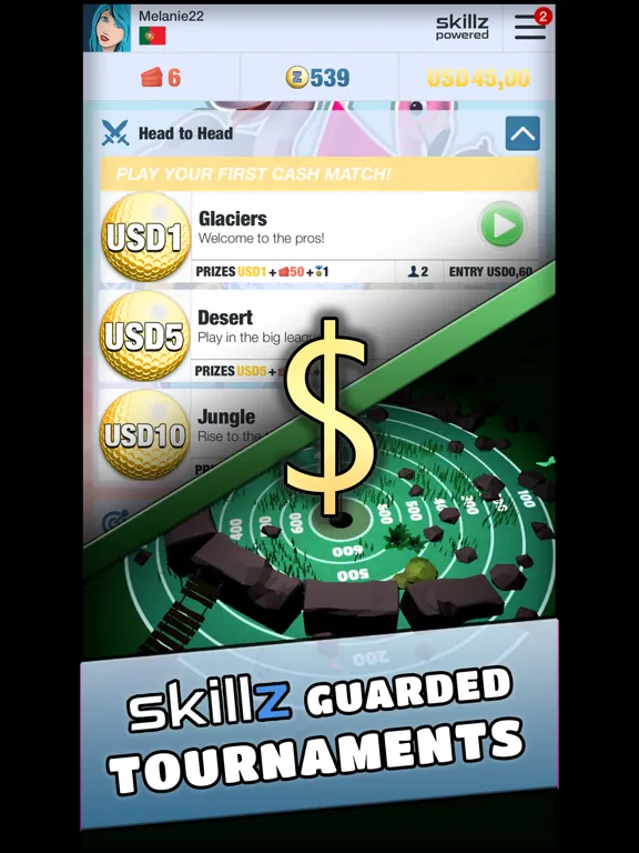 Golf With Friends! Rival Clash iPad  スクリーンショット