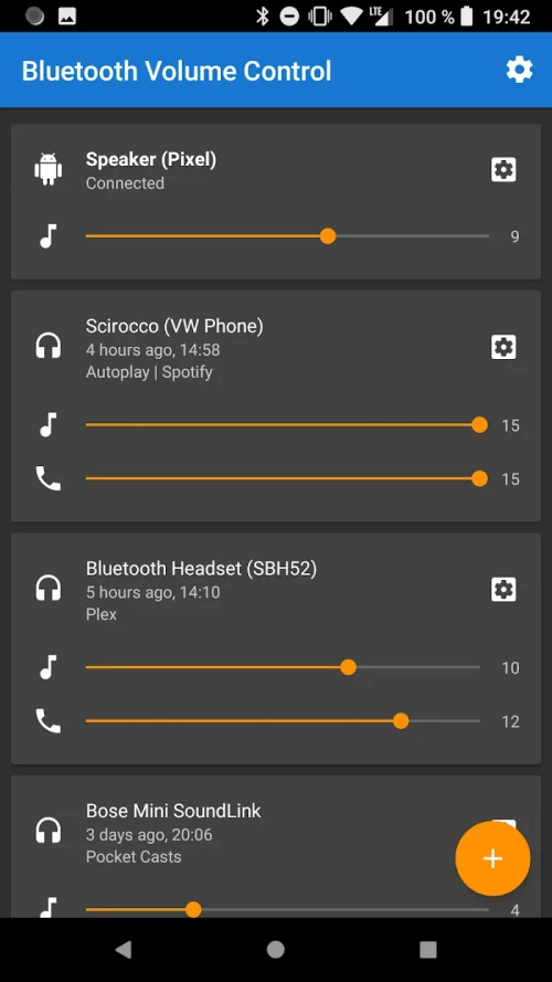 Bluetooth Volume Manager-screenshot-1