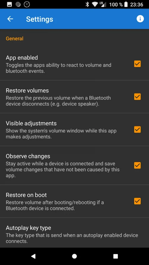 Bluetooth Volume Manager-screenshot-3