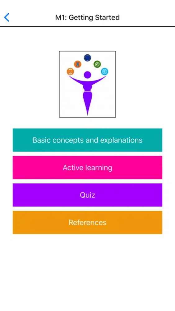 Ảnh chụp màn hình của Dreamy m-learning