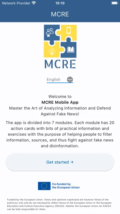MCRE mobile app स्क्रीनशॉट