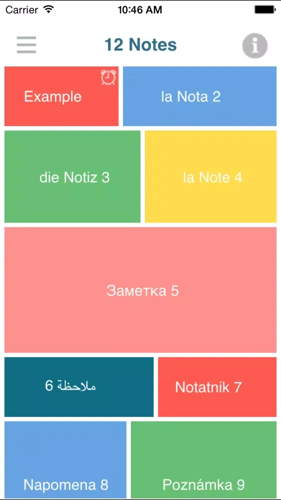 Zrzuty ekranu 12 Notes - fast and easy notes