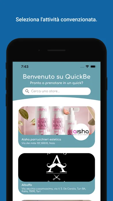 QuickBe স্ক্রিনশট