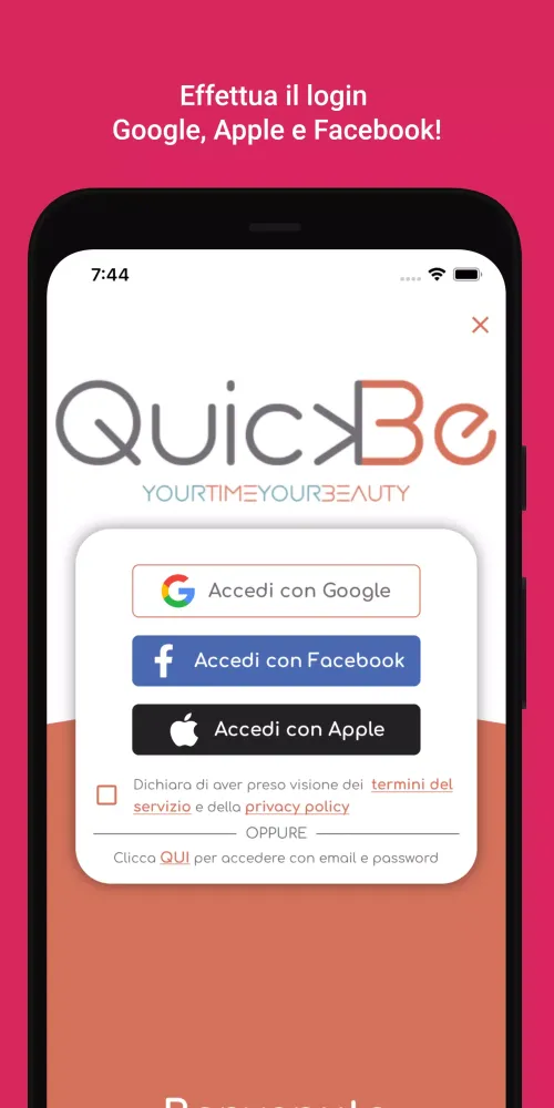 Captures d'écran de QuickBe