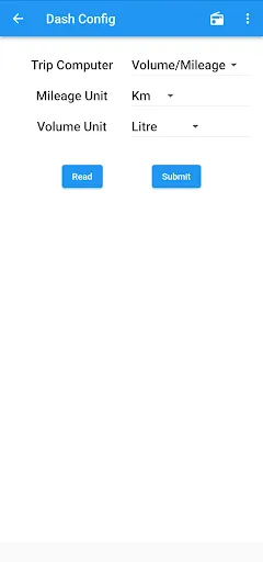 Dacia Service Reset应用截图