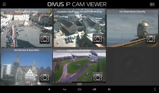 تصاویر DIVUS IP CAM VIEWER