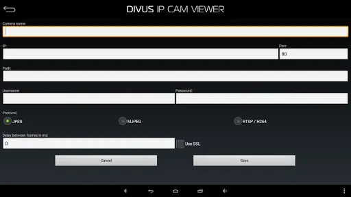 تصاویر DIVUS IP CAM VIEWER