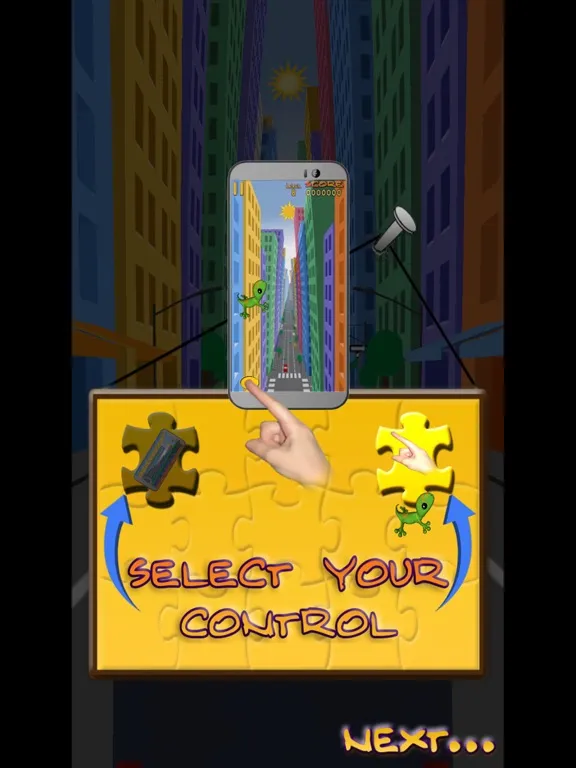 Tangkapan skrin Acrobat Gecko New York iPad 