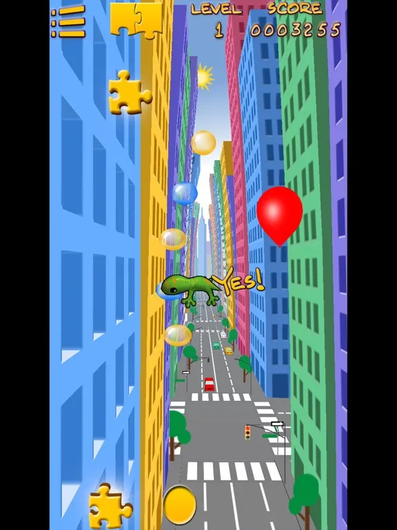 Tangkapan skrin Acrobat Gecko New York iPad 