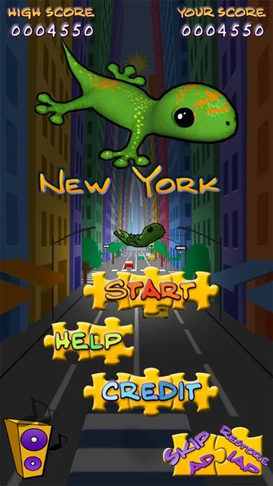 Tangkapan skrin Acrobat Gecko New York