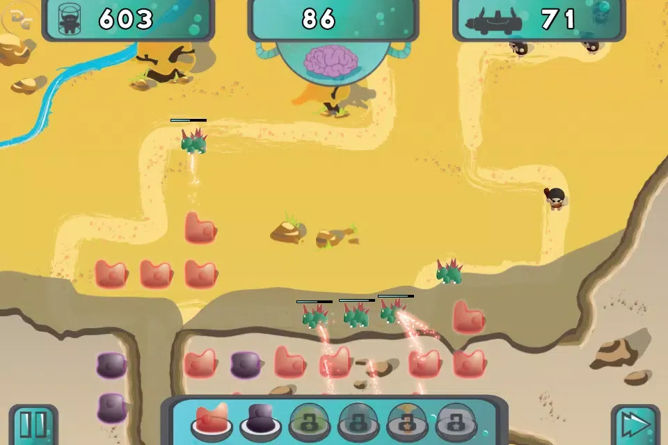 Скриншоты Aliens TD