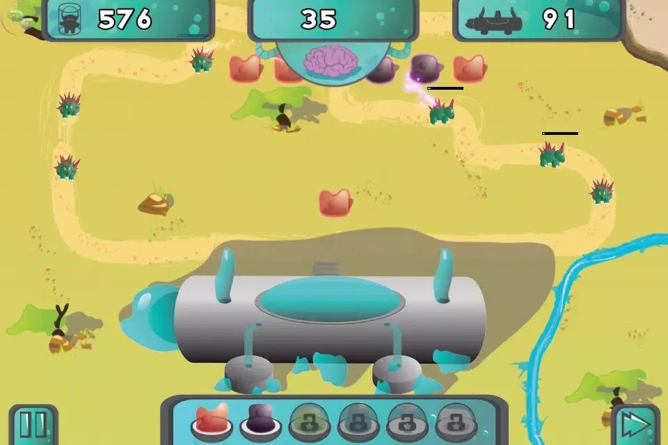 Скриншоты Aliens TD