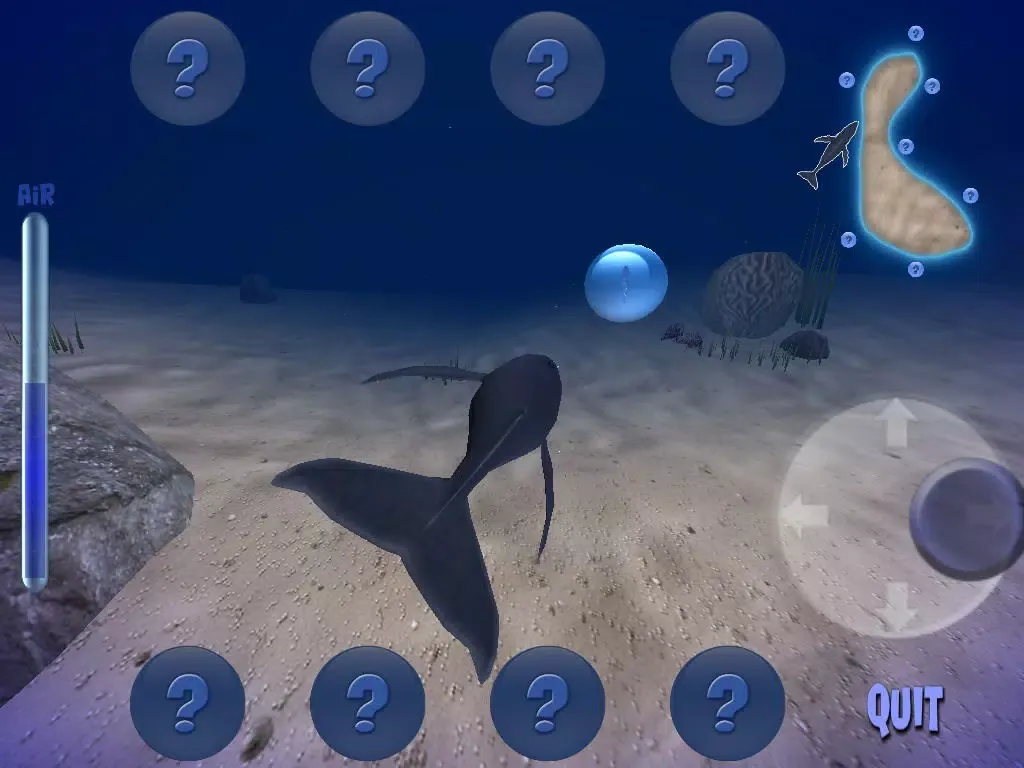 Ảnh chụp màn hình của Humpback Whale Lite iPad 