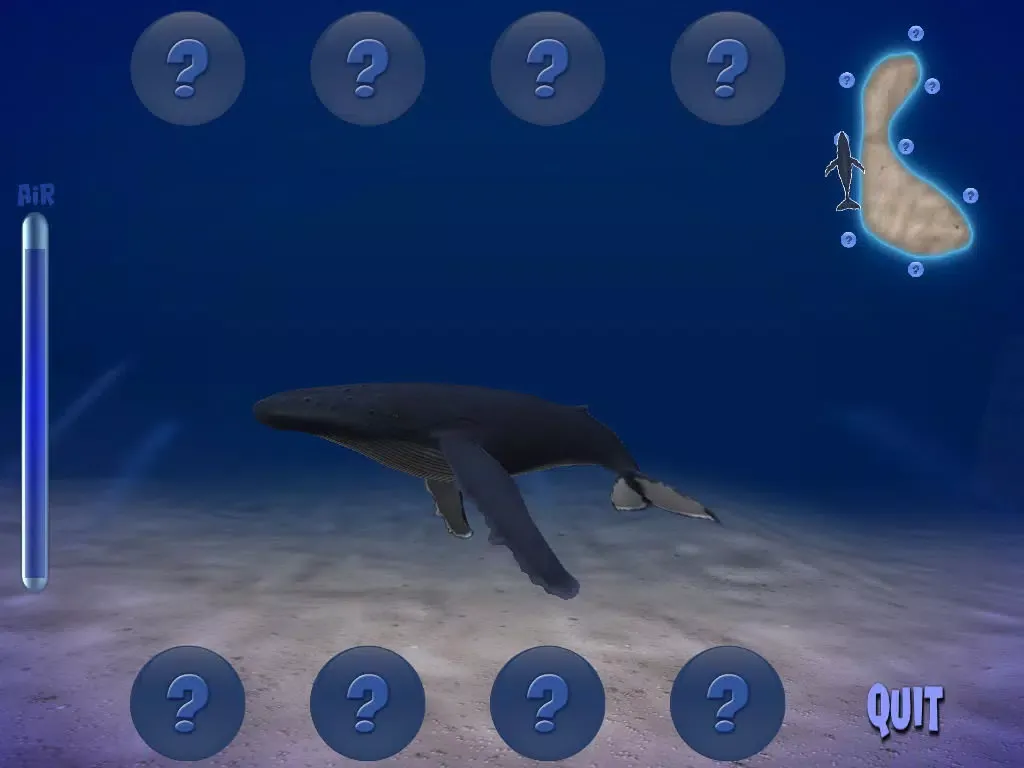 Ảnh chụp màn hình của Humpback Whale Lite iPad 