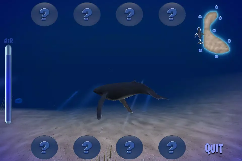 Ảnh chụp màn hình của Humpback Whale Lite