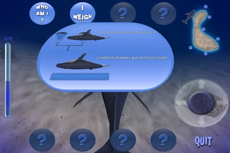 Ảnh chụp màn hình của Humpback Whale Lite