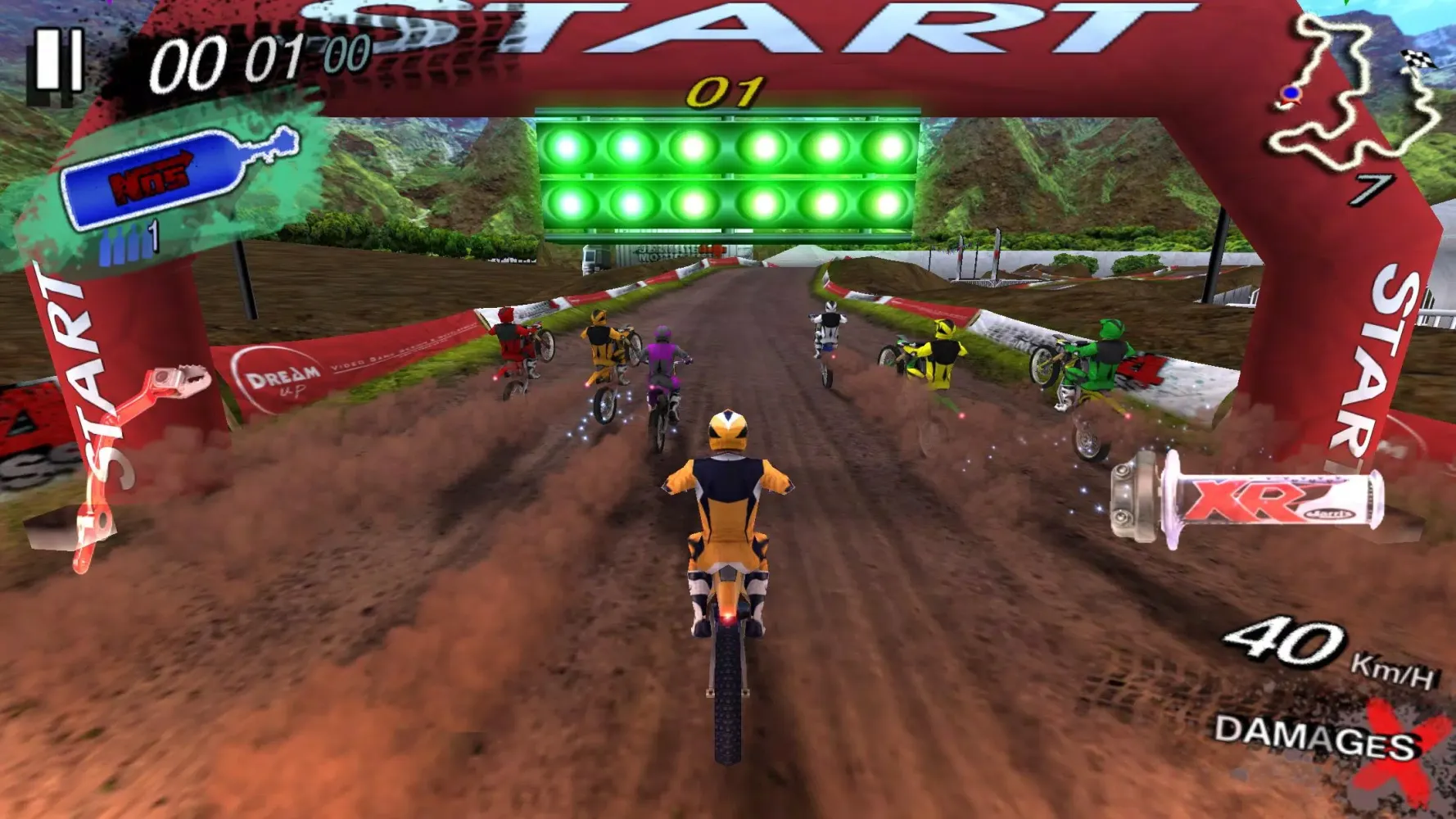 Captures d'écran de Ultimate MotoCross 4