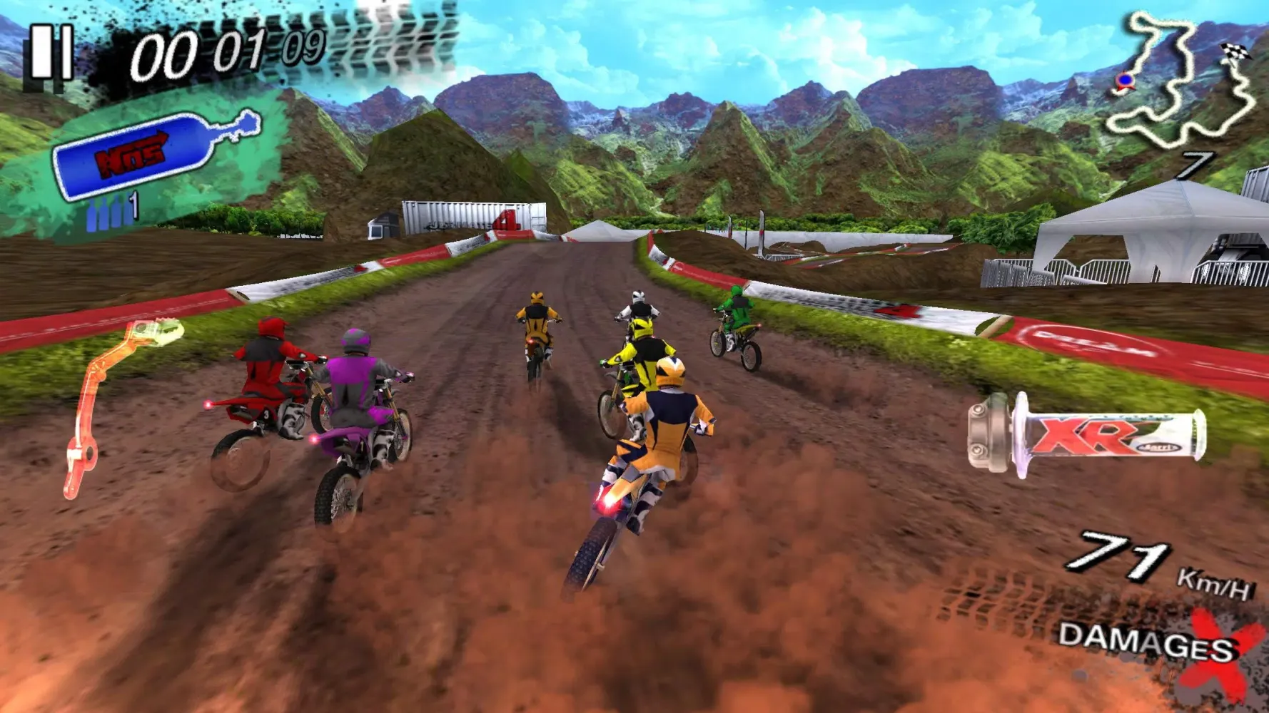 Captures d'écran de Ultimate MotoCross 4