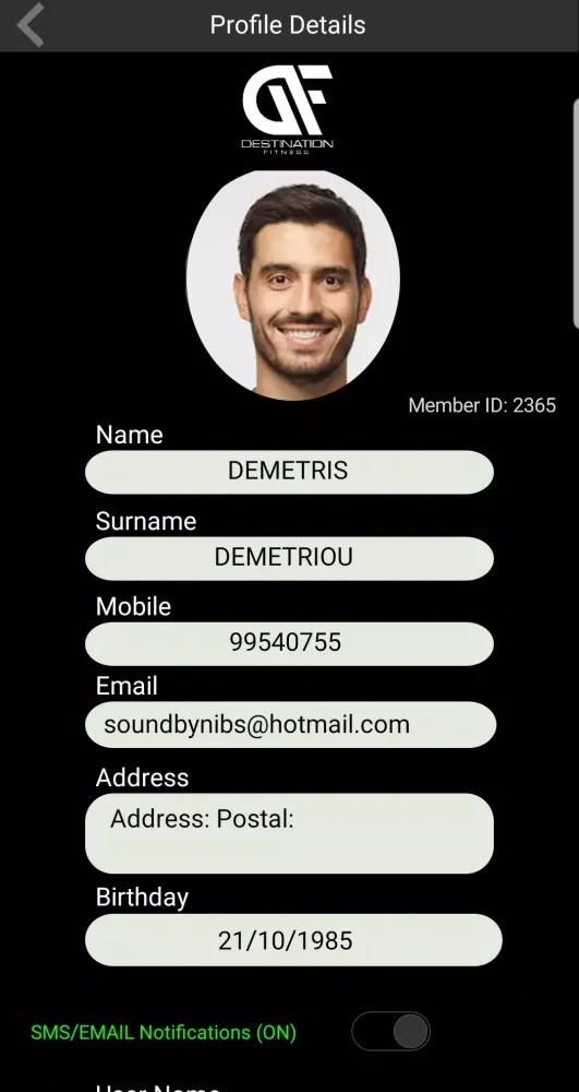 Capturas de tela do My Fitness Trainer