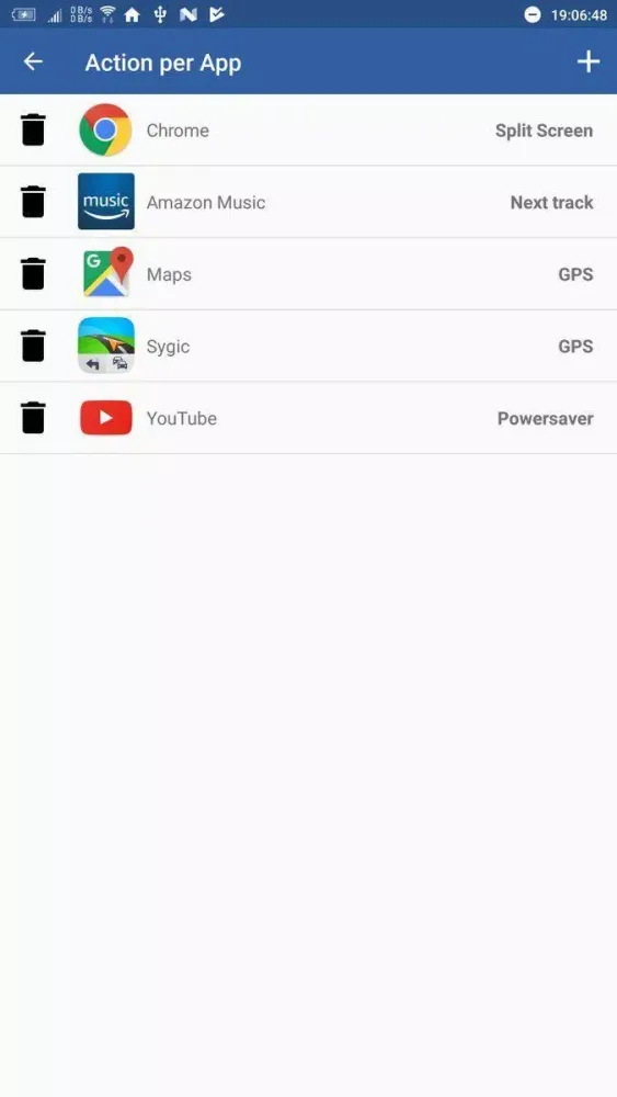 Captures d'écran de Edge Sense Plus