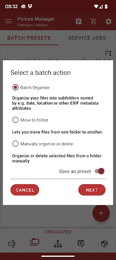 Rename & Organize with EXIF Screenshots