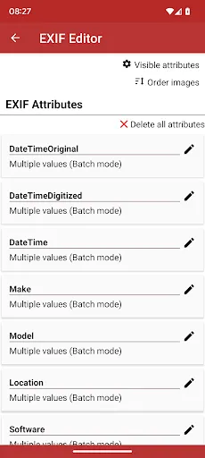 Rename & Organize with EXIF Screenshots