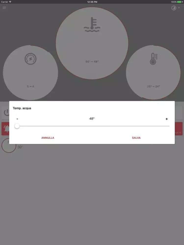 Laminox Remote Control iPad  Screenshots