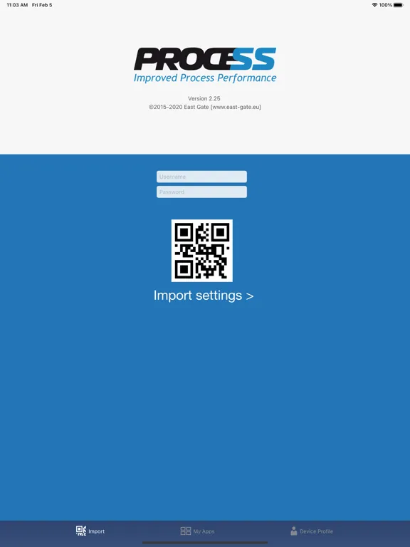 PROCE55 RTE iPad  Screenshots