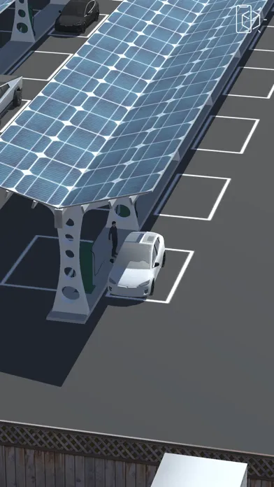 Capturas de tela do EcoFactor Charging Hub concept