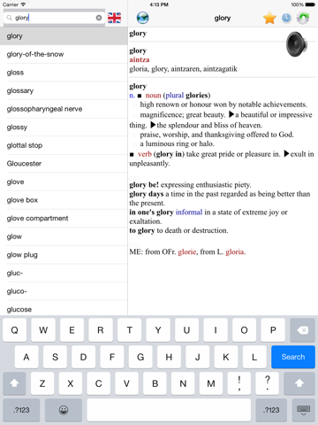 English Basque best dictionary translate - Ingelesa Euskaraz hiztegi onena itzultzailea iPad  Screenshots
