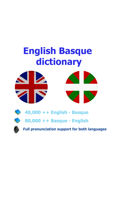 English Basque best dictionary translate - Ingelesa Euskaraz hiztegi onena itzultzailea Screenshots