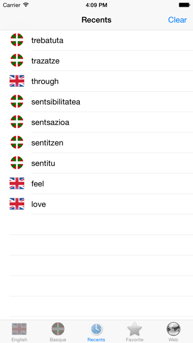 English Basque best dictionary translate - Ingelesa Euskaraz hiztegi onena itzultzailea Screenshots