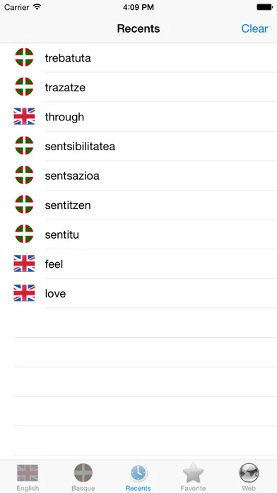 English Basque best dictionary translate - Ingelesa Euskaraz hiztegi onena itzultzailea应用截图