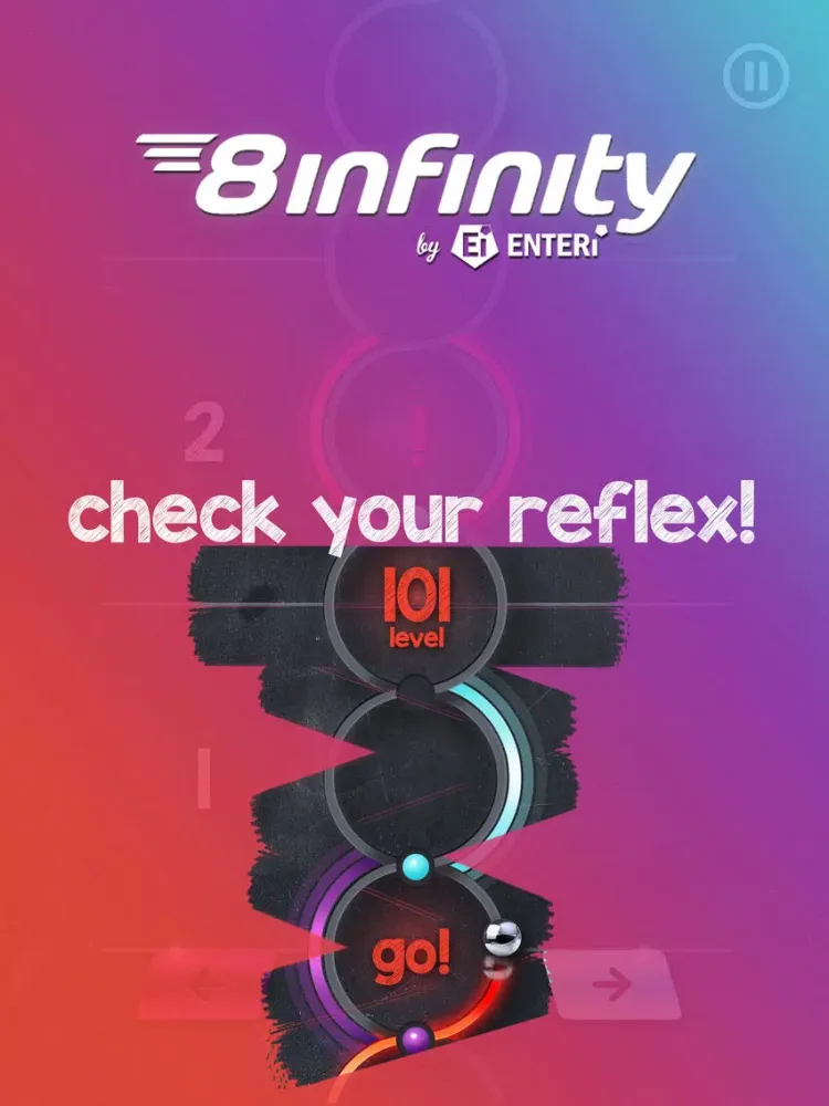 Ảnh chụp màn hình của 8infinity dynamic and rhythm endless game iPad 