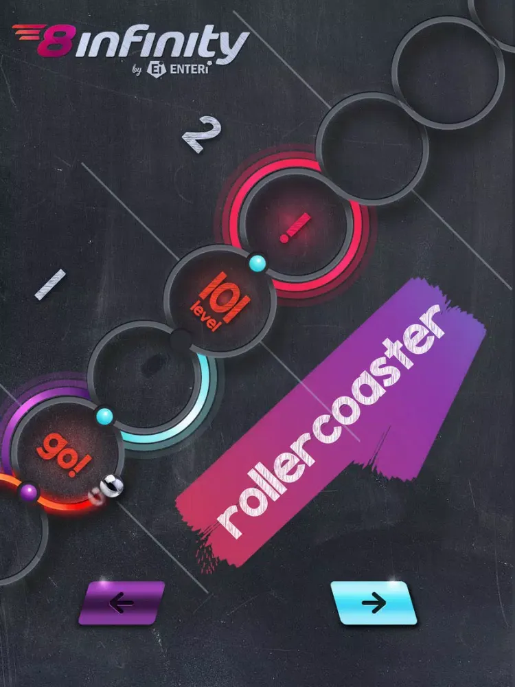 Ảnh chụp màn hình của 8infinity dynamic and rhythm endless game iPad 