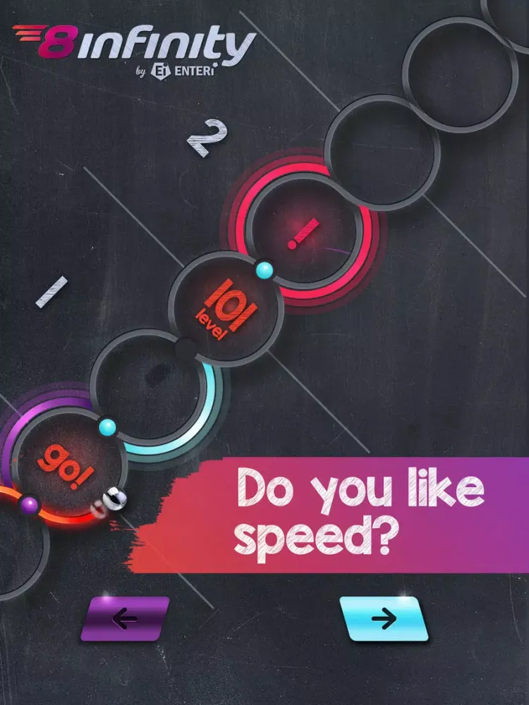 Ảnh chụp màn hình của 8infinity dynamic and rhythm endless game iPad 