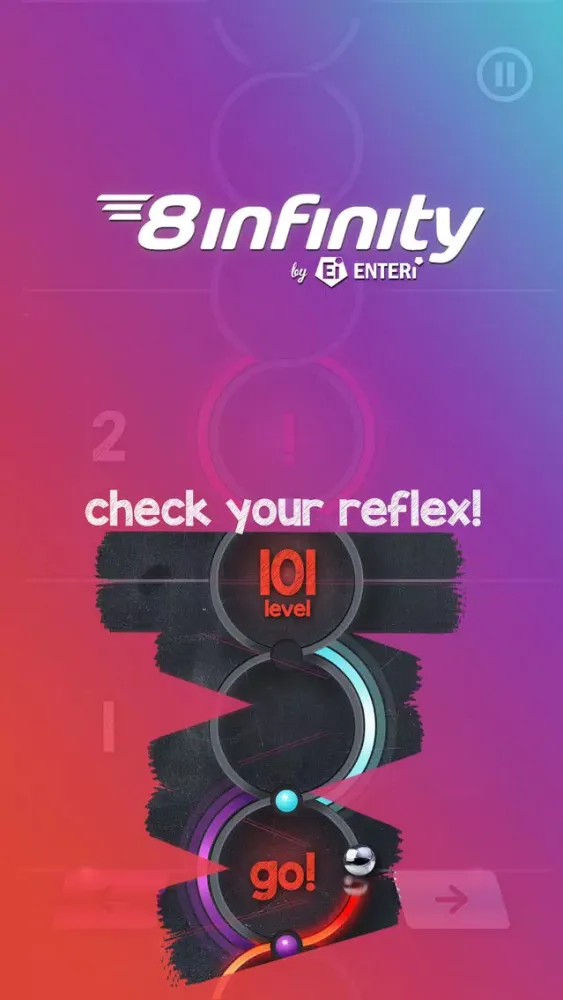 Ảnh chụp màn hình của 8infinity dynamic and rhythm endless game